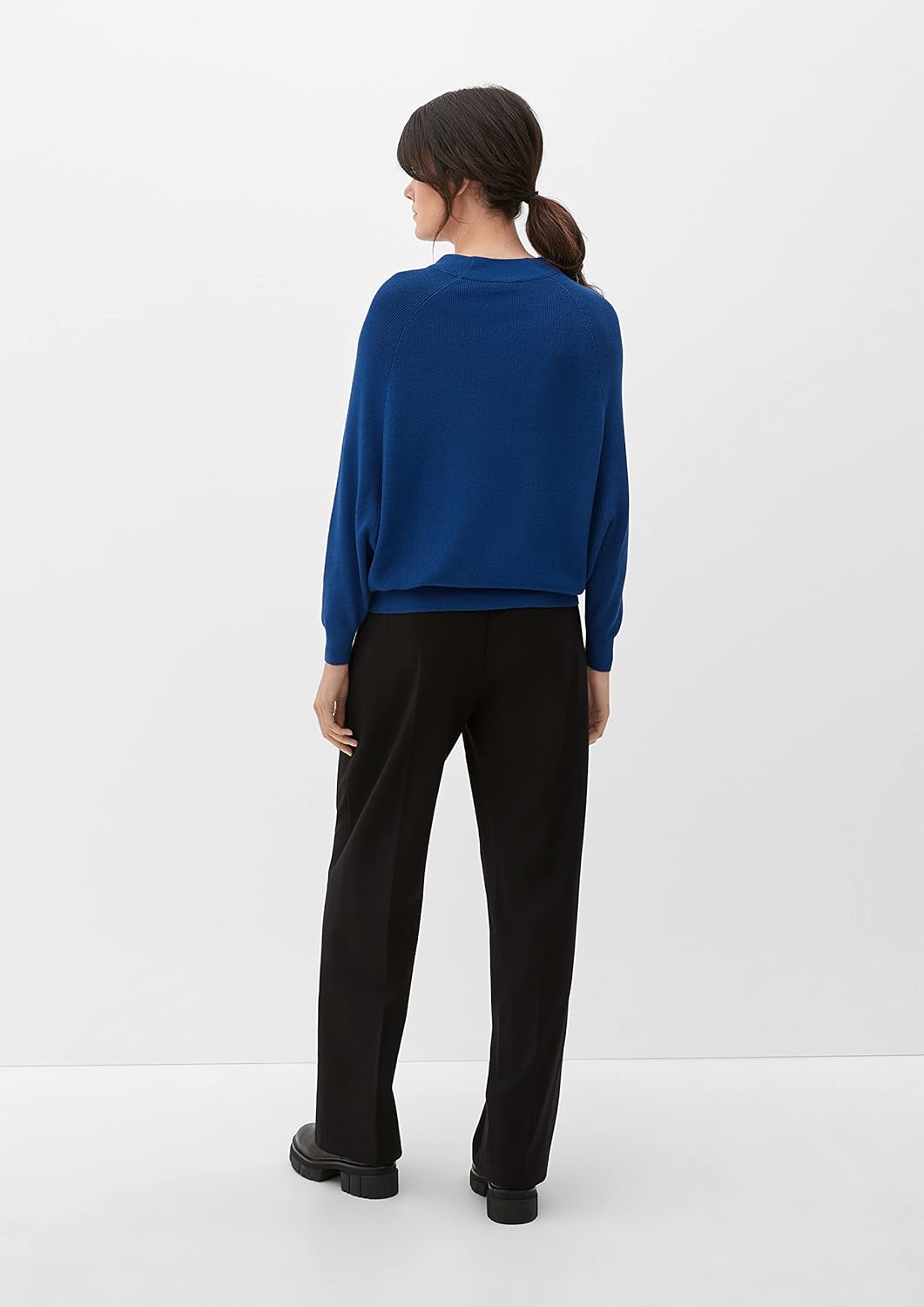 s.Oliver Damen Pullover, Blau 5659