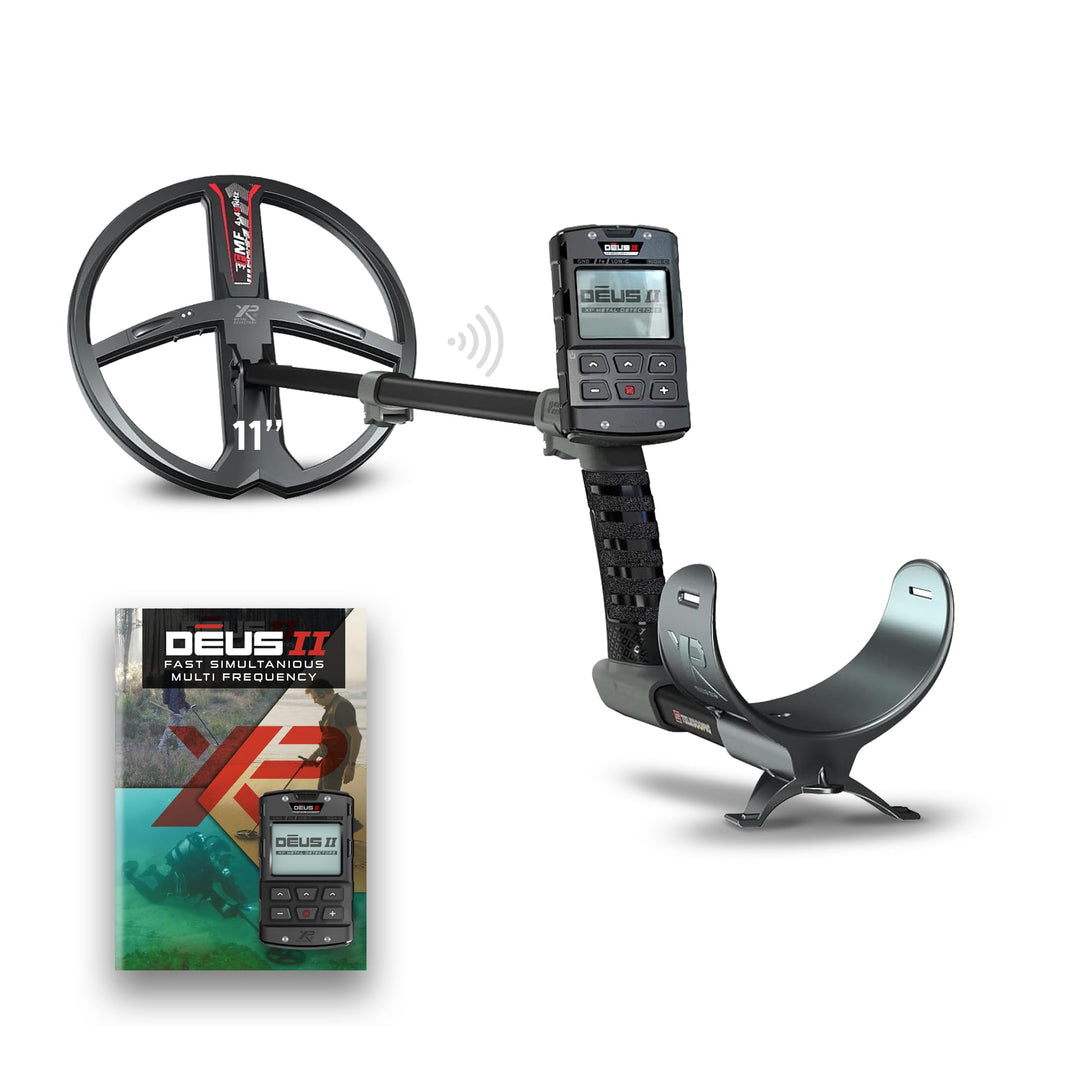 XP Metal Detectors Deus II - Wasserdicht und Mehrfrequenz, ideal für die Schatz- und Reliquiensuche