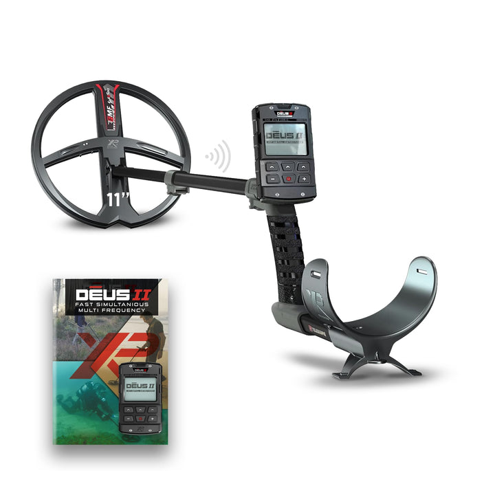 XP Metal Detectors Deus II - Wasserdicht und Mehrfrequenz, ideal für die Schatz- und Reliquiensuche