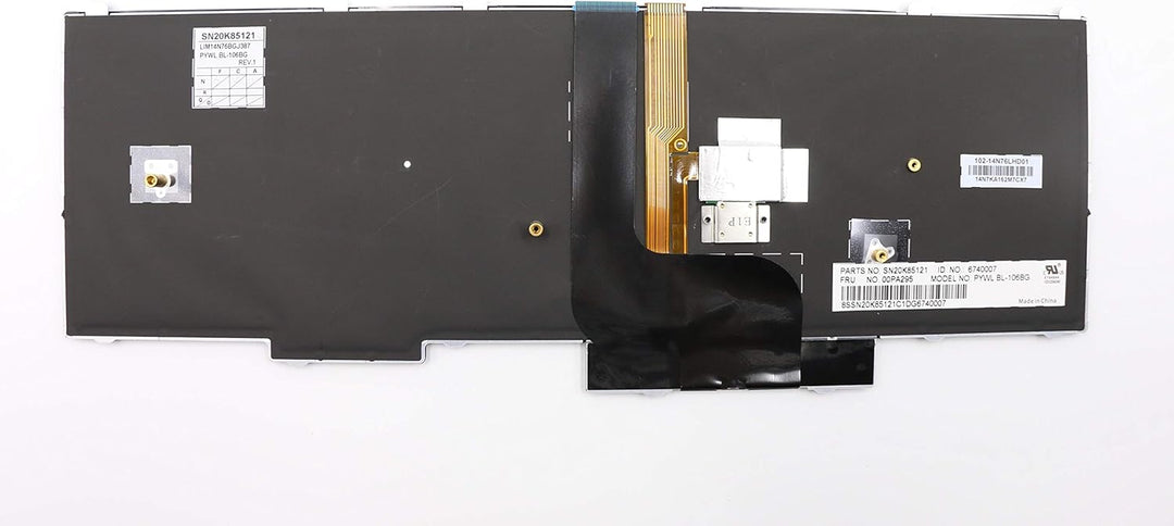 TellusRem ersatztastatur Bulgarisch Hintergrundbeleuchtung für Lenovo Thinkpad P50 P70 P51 P71 Backl