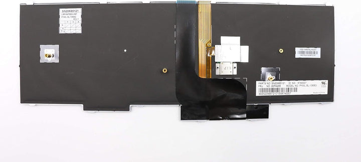 TellusRem ersatztastatur Bulgarisch Hintergrundbeleuchtung für Lenovo Thinkpad P50 P70 P51 P71 Backl