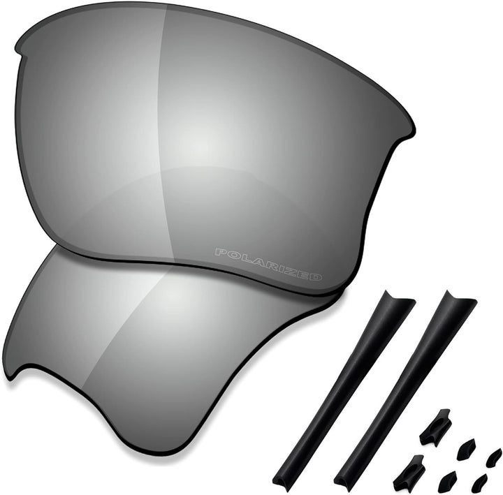 Saucer Premium-Ersatzgläser und Gummi-Kits für Oakley Flak Jacket XLJ OO9009 Sonnenbrillen High Defi
