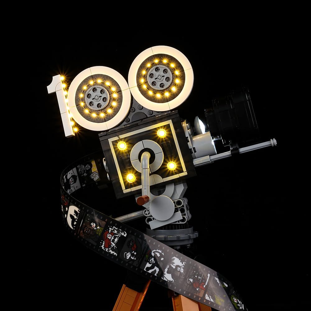 Kyglaring LED-Beleuchtungsset (kein Modell) - Kompatibel mit Lego-43230 Disney Walt Disney Tribute C