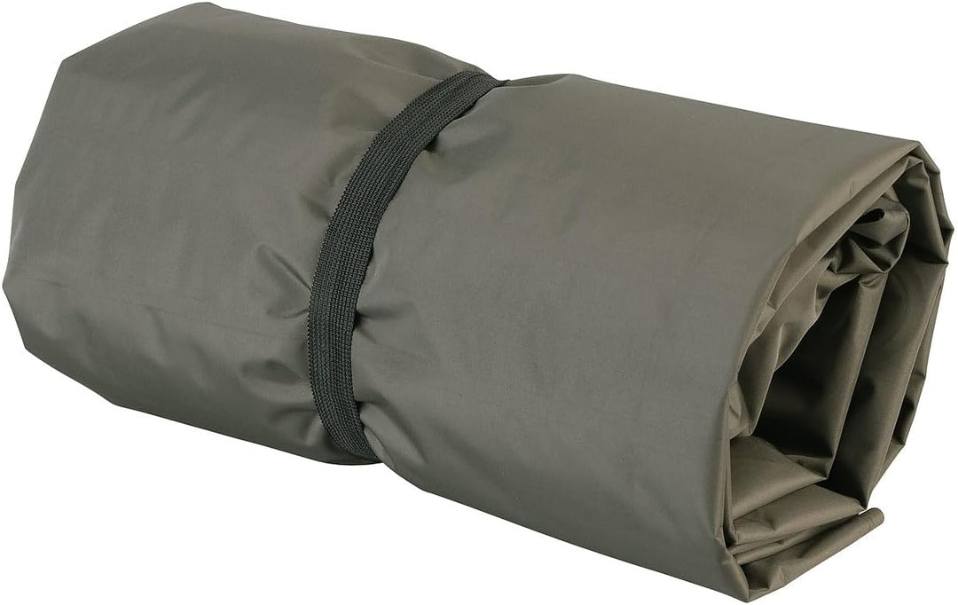 Semptec Urban Survival Technology Isomatte: Aufblasbare Luftmatte mit Fusspressepumpe, Kissen und Tr