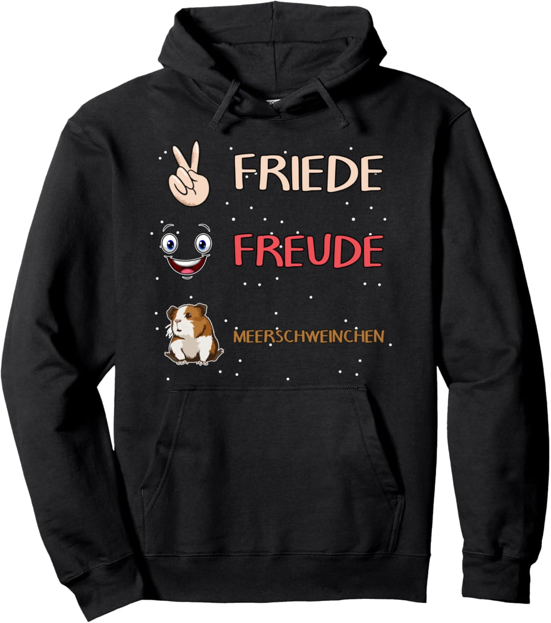 Friede Freude Meerschweinchen Pullover Hoodie