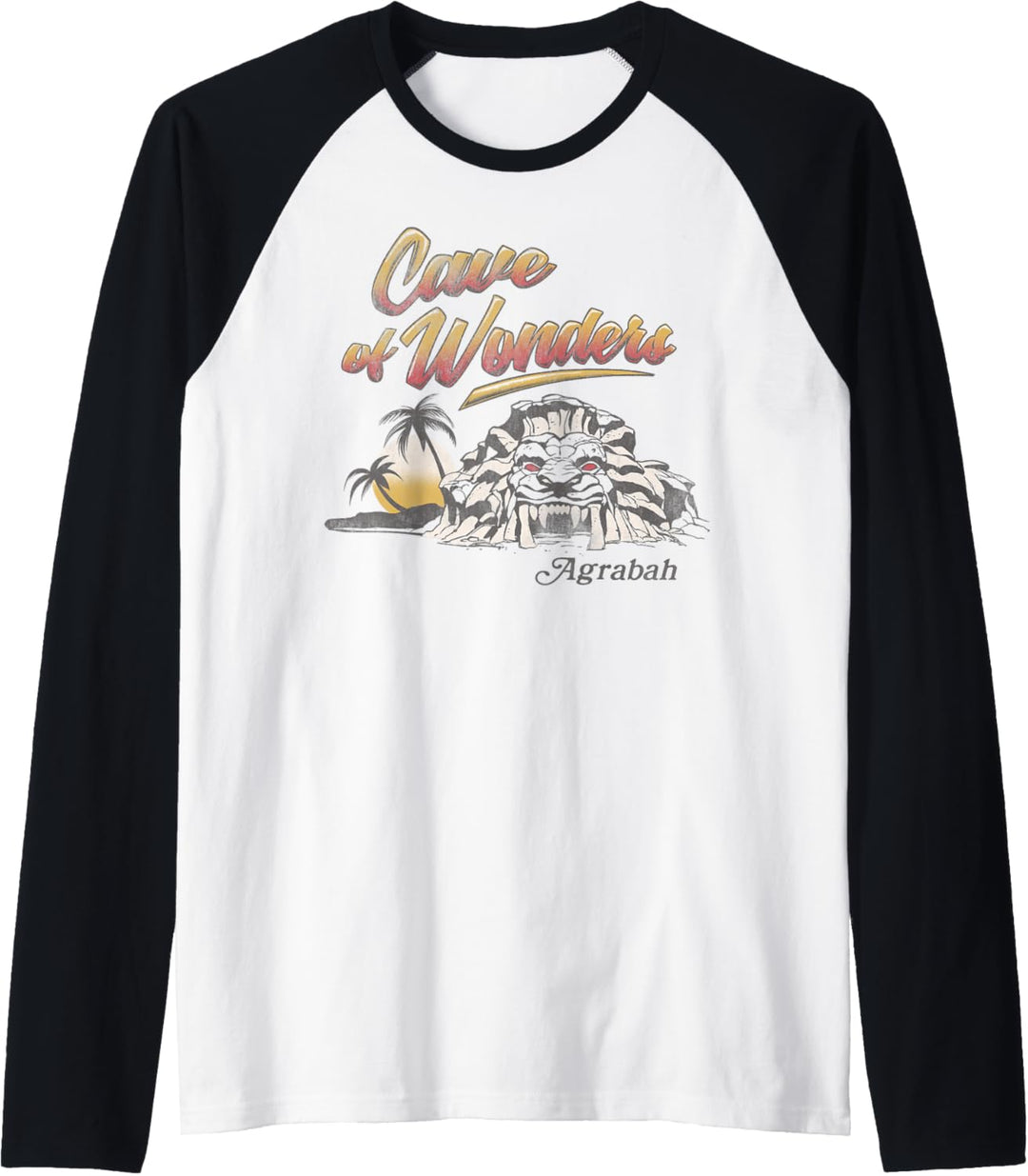 Disney Aladdin Live Action Cave Of Wonders Landscape Raglan
