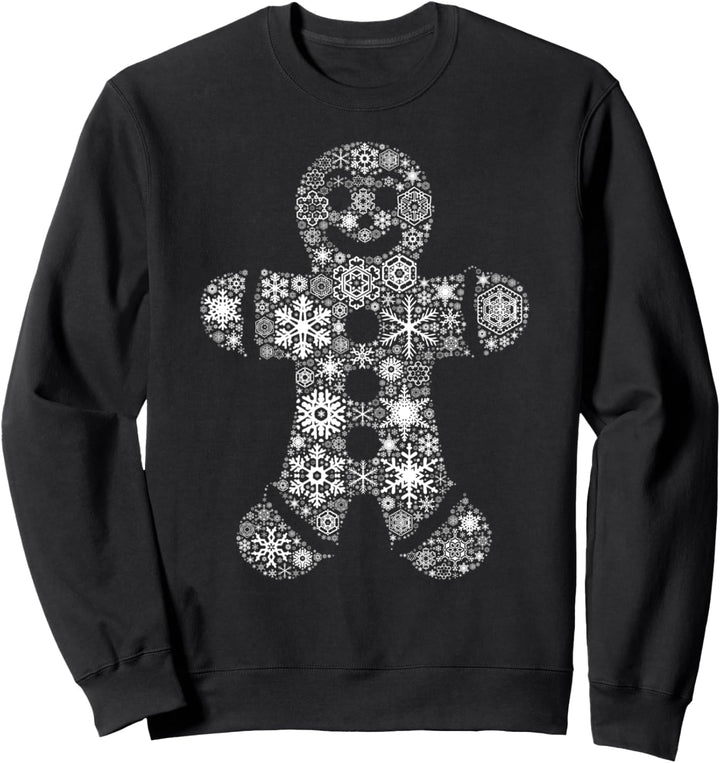 weihnachtsschneeflocke - Keks-Lebkuchenmann Sweatshirt