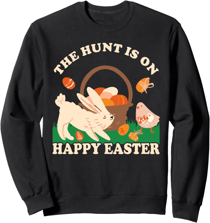 Osterhase Eiersuche Hase Ostereier Frohe Ostern Sweatshirt