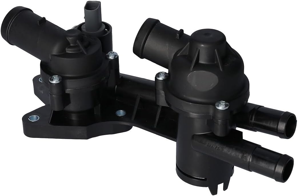 febi bilstein 45080 Thermostat mit Gehäuse, Dichtung und Temperaturschalter , 1 Stück