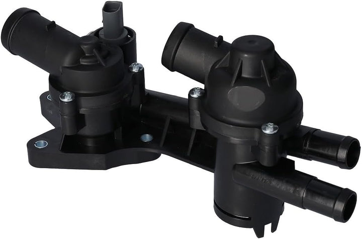 febi bilstein 45080 Thermostat mit Gehäuse, Dichtung und Temperaturschalter , 1 Stück