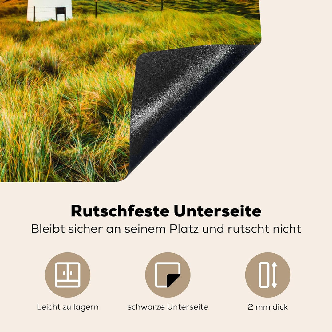 Herdabdeckplatte Einteilig Herdabdeckung Abdeckplatte für Ceranfeld Abdeckung Induktionskochfeld Auf
