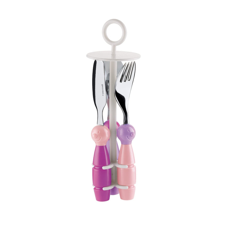 Guzzini - Bimbi, Billo Kinderbesteck - Verschiedene Farben, 6,3 x 6,3 x h21 cm - 07500252