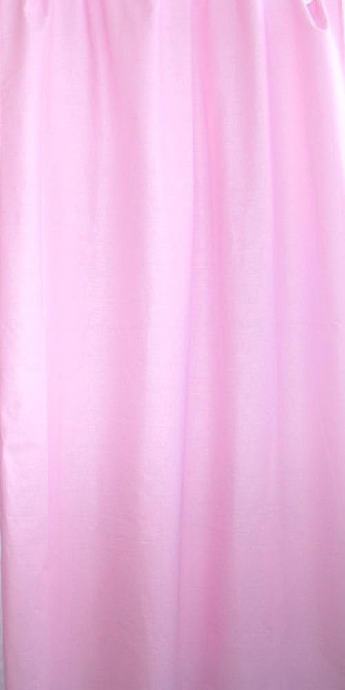 Babybett Himmel Vollstoff - Rosa - für Baby Bett Vollstoffhimmel Baumwolle