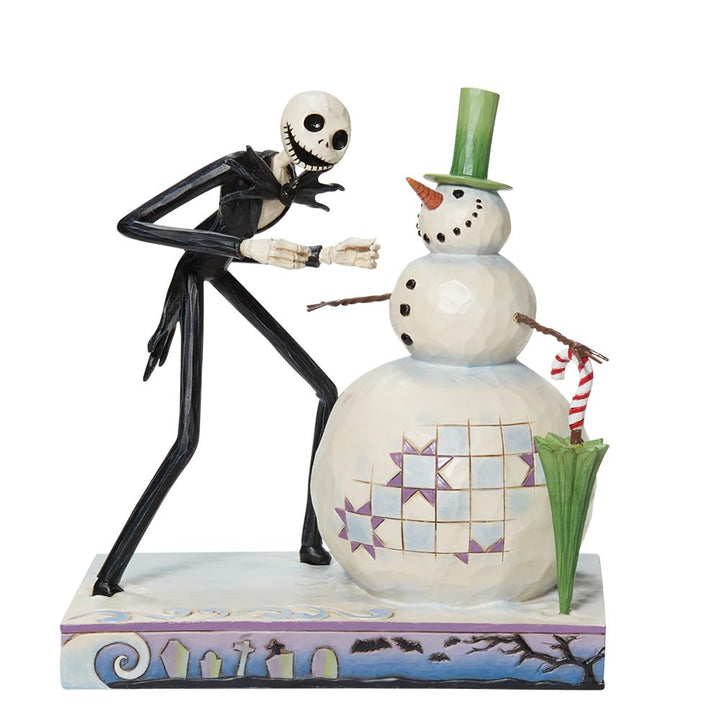 Enesco Nightmare Before Christmas Figur – A Snowy Discovery 6013056