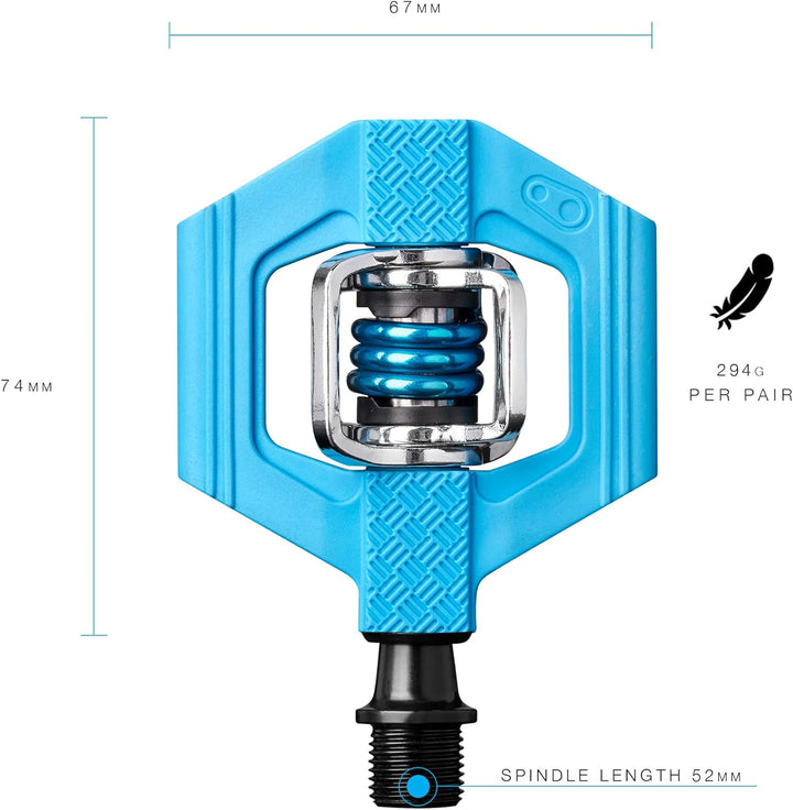 Crank Brothers 'CRANKBROTHERS Laufradsatz candy1-Pedal MTB Unisex Erwachsene Einheitsgrösse Blue/Blu