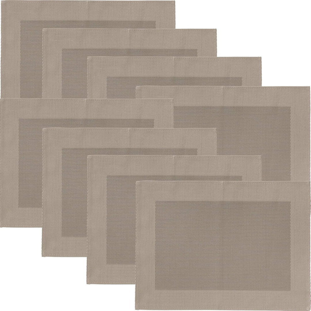 Erwin Müller Tischset Lissabon 8er-Pack abwaschbar Cappuccino Grösse 33x45 cm Cappuccino 33x45 cm, C