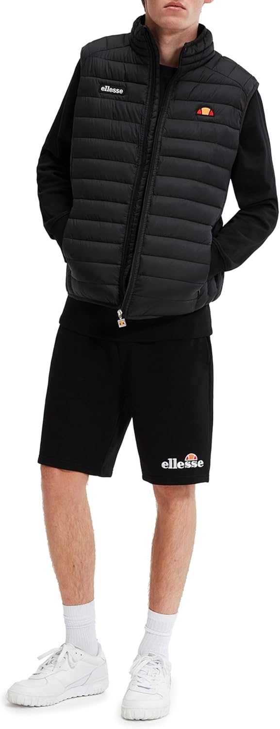 ellesse Bardy Herrenweste, XS Schwarz