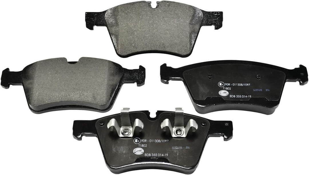 HELLA PAGID 8DB 355 014-191 Bremsbelagsatz - T1802 - Dicke/Stärke: 20.3mm - Bremssystem: Teves - für