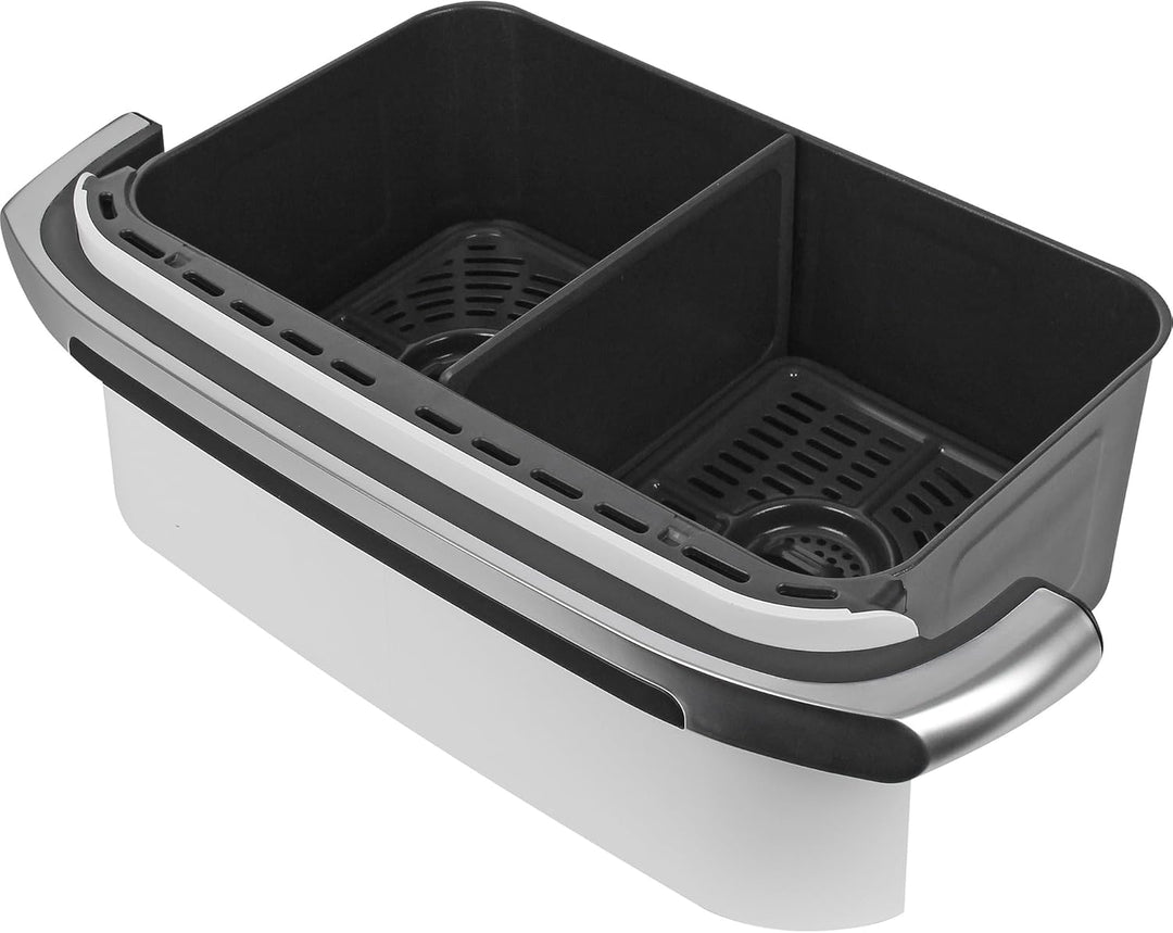 Ninja AF500EUWH Foodi FlexDrawer Heissluft-Fritteuse weiss