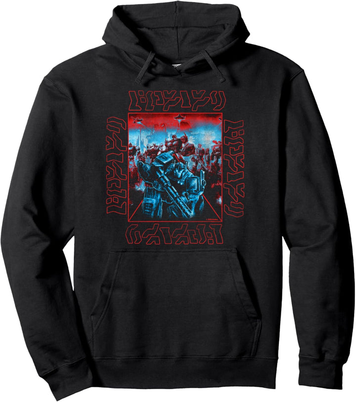 Transformers: War For Cybertron Optimus Prime Box Up Pullover Hoodie