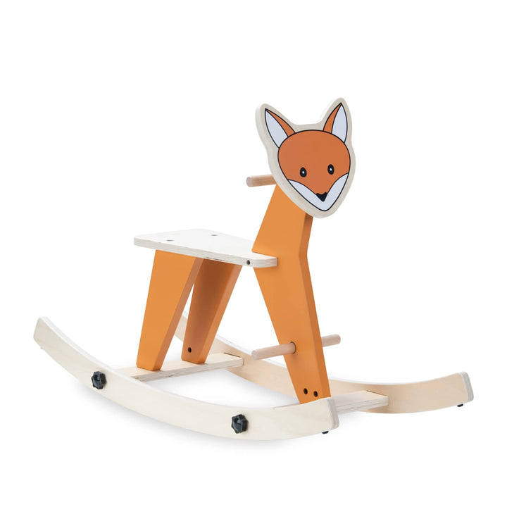 hauck Schaukeltier für Kleinkinder Rock N Swing ab 18 Monate bis 50 kg, Schaukelpferd Holz (FSC® Zer