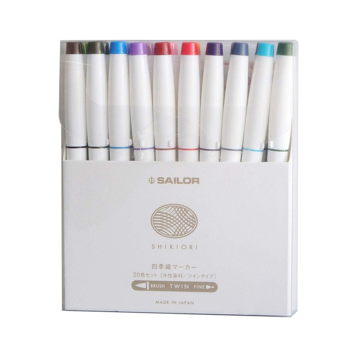 Sailor Calligraphy Brushpens Shikiori 20 Stück