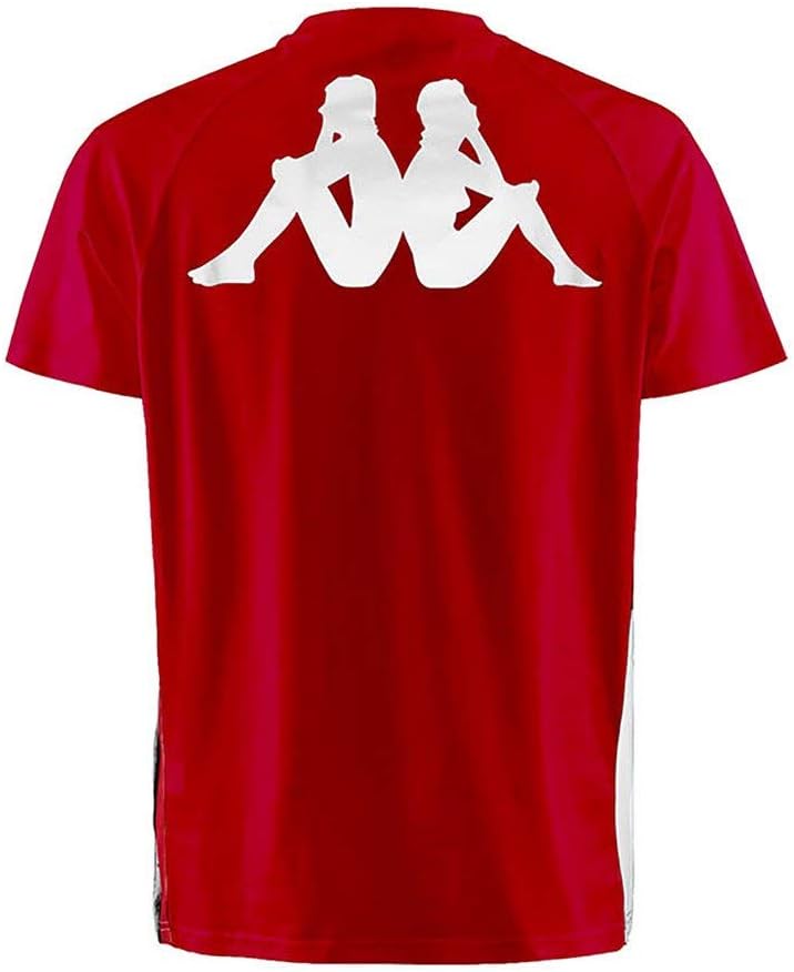 Kappa Herren Balmin Authentic Hemd XS Rot, XS Rot