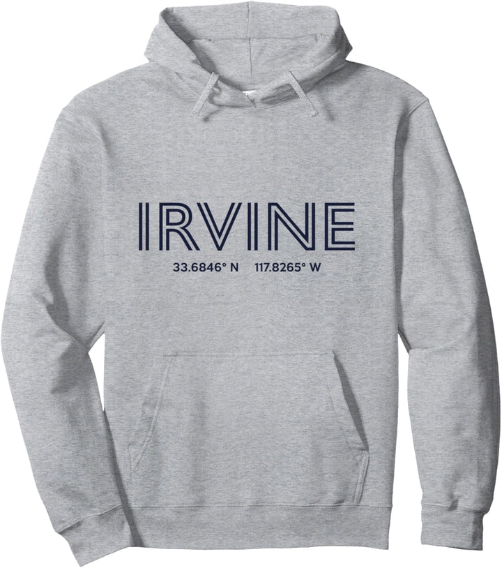 Koordinaten der USA-Stadt - US Irvine Pullover Hoodie