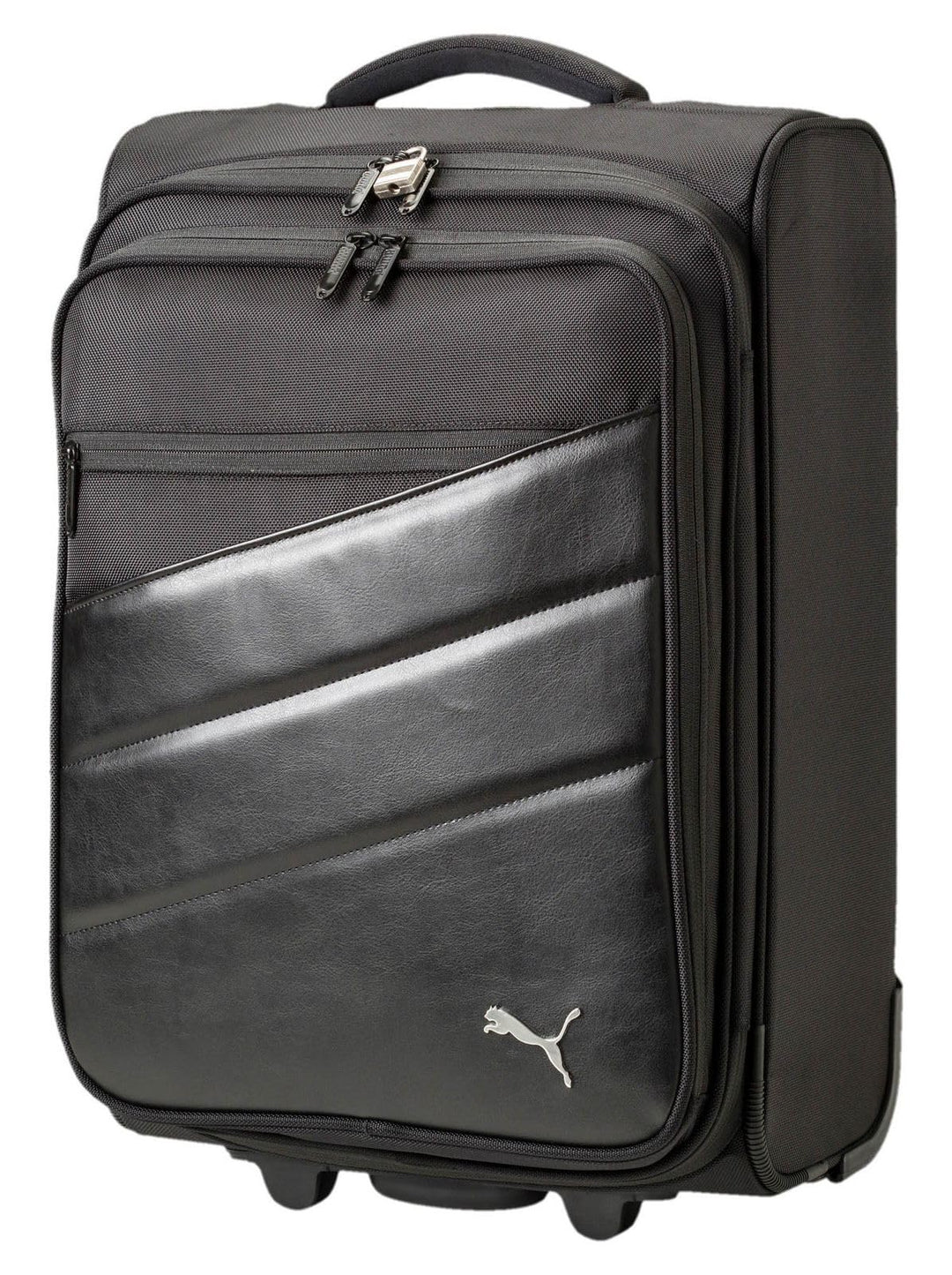 PUMA Unisex – Erwachsene Reisetasche Team Trolley Bag Schwarz, Schwarz