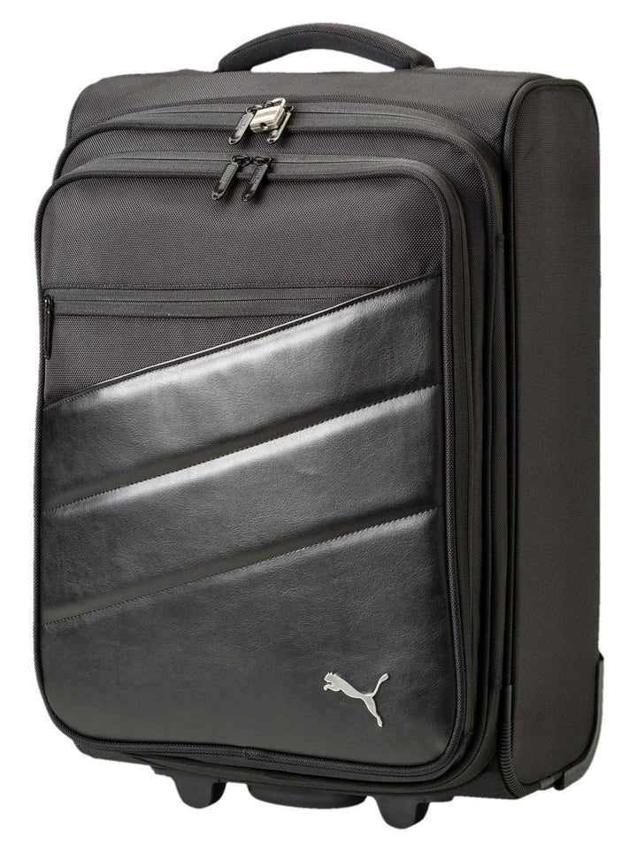 PUMA Unisex – Erwachsene Reisetasche Team Trolley Bag Schwarz, Schwarz