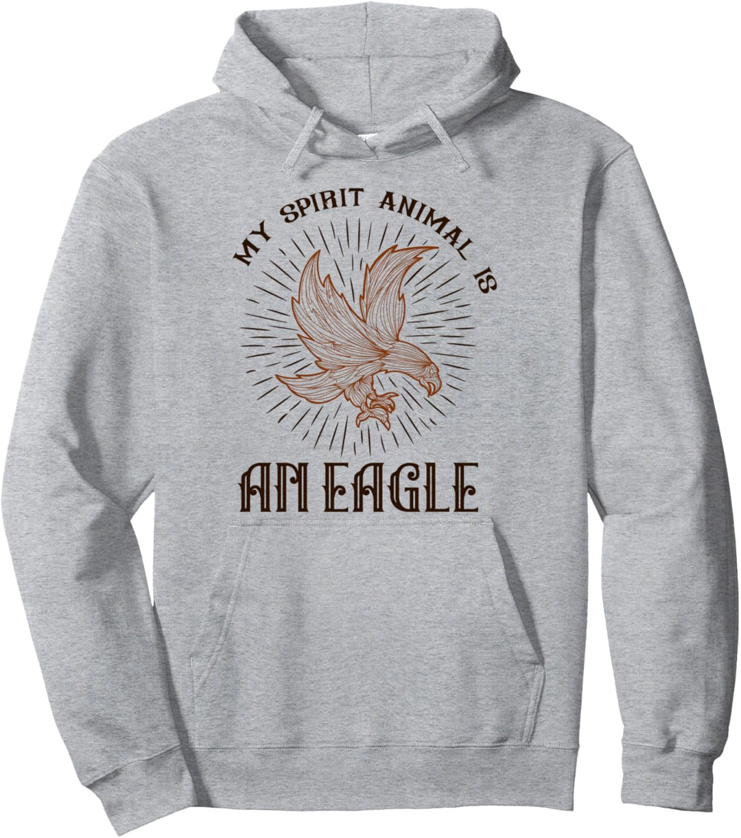 Mein Geisttier ist ein Adler Pullover Hoodie