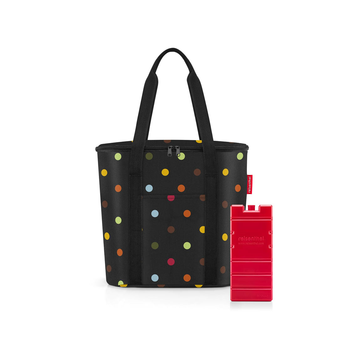reisenthel Set thermoshopper + Kühlakku – Kühltasche für den Einkauf oder das Picknick mit 2 Trageri
