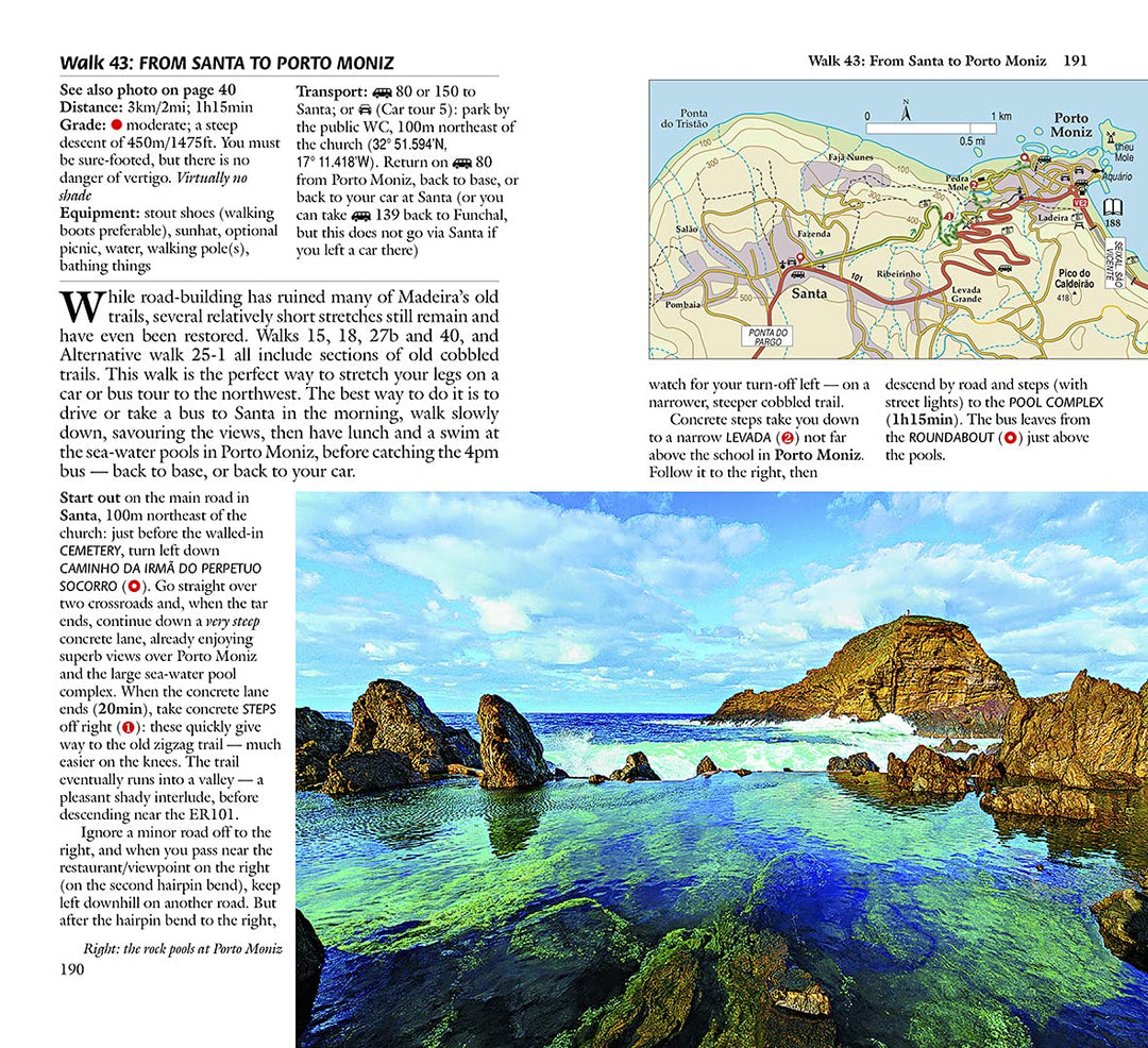 Madeira Sunflower Walking Guide: 100 long and short walks; 6 car tours (Sunflower Guides), Taschenbu