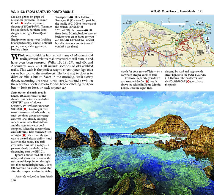 Madeira Sunflower Walking Guide: 100 long and short walks; 6 car tours (Sunflower Guides), Taschenbu