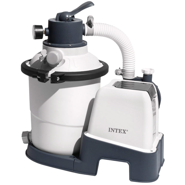 Intex Krystal Clear Sandfilteranlage SX925, Umwälzleistung 2.000 l/h, 26642, Weiss Single, Single