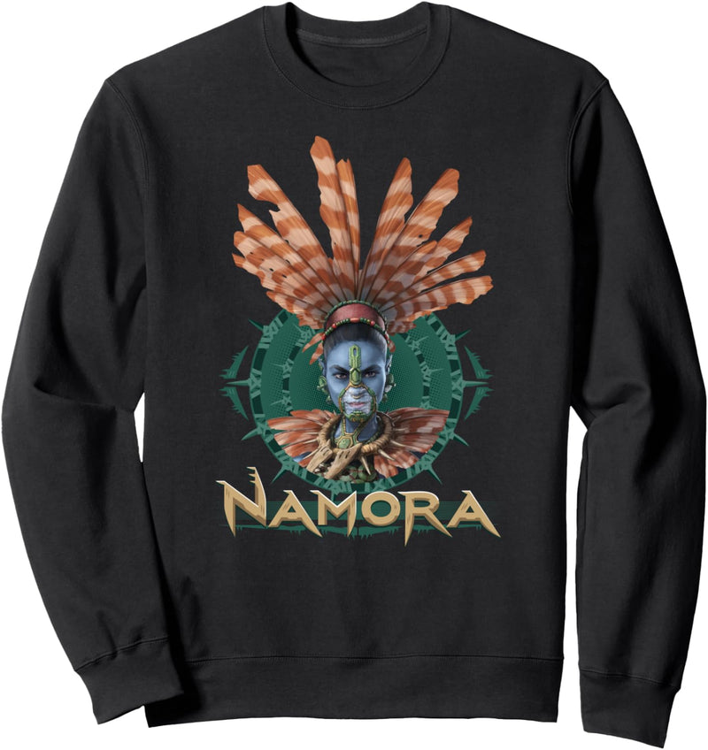 Marvel Black Panther: Wakanda Forever Namora Atlantis Face Sweatshirt
