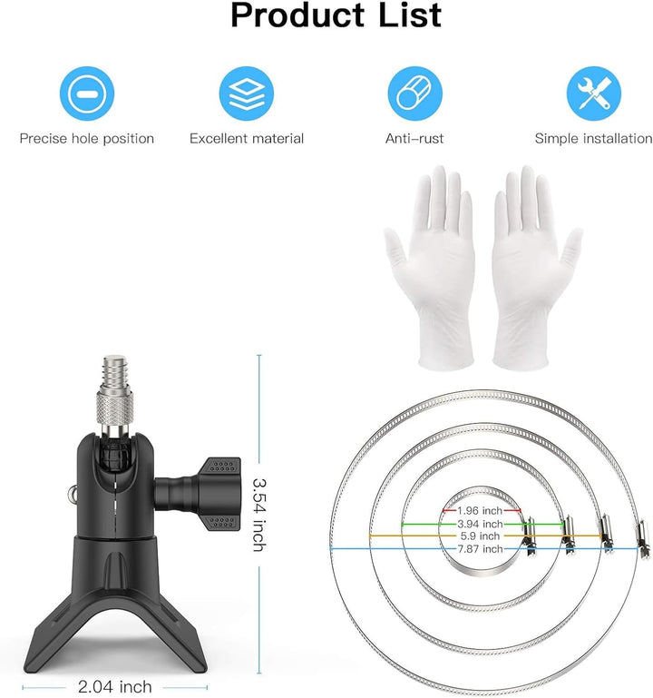 Universelle Masthalterung für Arlo Pro 4 Arlo Pro 3 Arlo Pro 2 eufyCam 2C/2C Pro/3/3C eufyCam 1 und