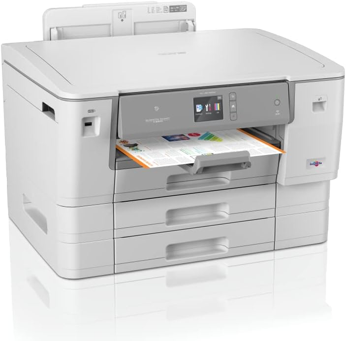 Brother HLJ6100DWRE1 Tintenstrahldrucker, 3x 250 Blatt Papierkassette, Farbe, 3x 250 Blatt Papierkas