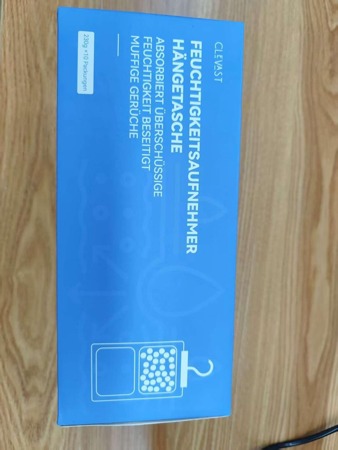 CLEVAST Feuchtigkeitsabsorber 10er Pack (Grün), Grün