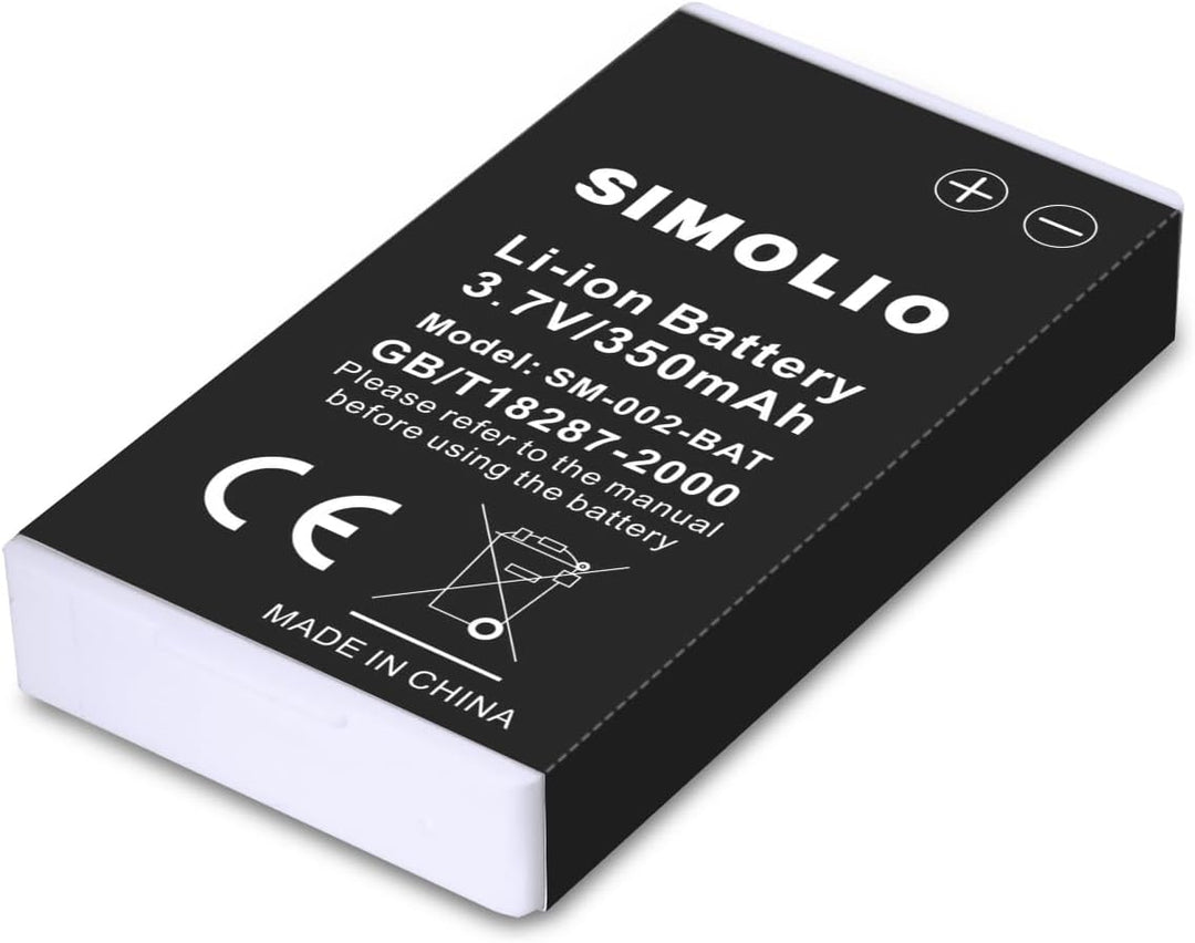 Li-Ionen-Akku für Simolio Kabellose TV Kopfhörer SM-823 Pro, SM-823D Pro, SM-824D1 und SM-824D2