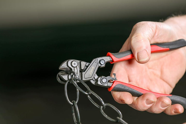 ARES 70664-20,3 cm Mini-Bolzenschneider, Chrom-Moly-Stahlkonstruktion und induktionsgehärtete Schnei
