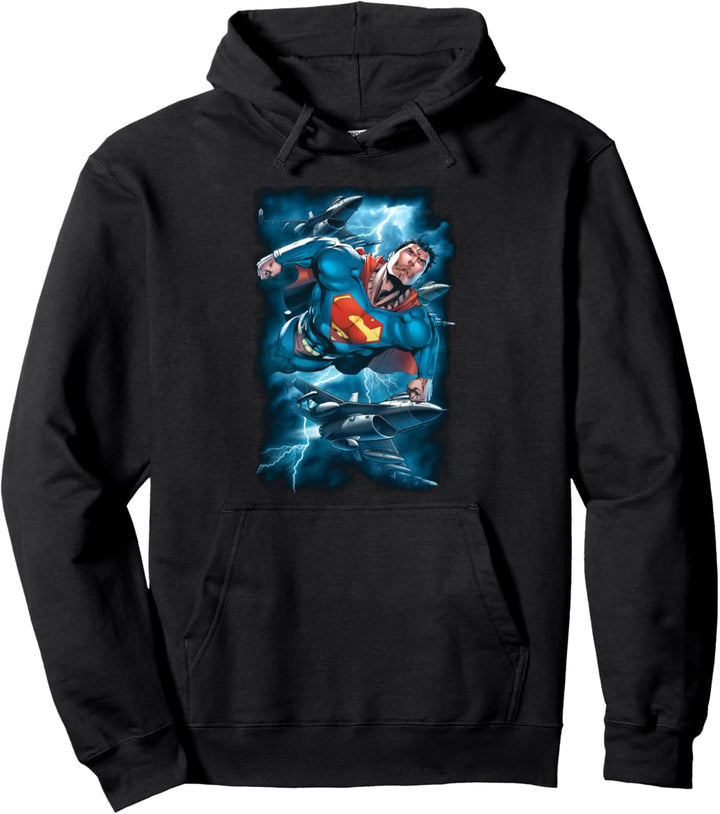 Superman Stormy Flight Pullover Hoodie