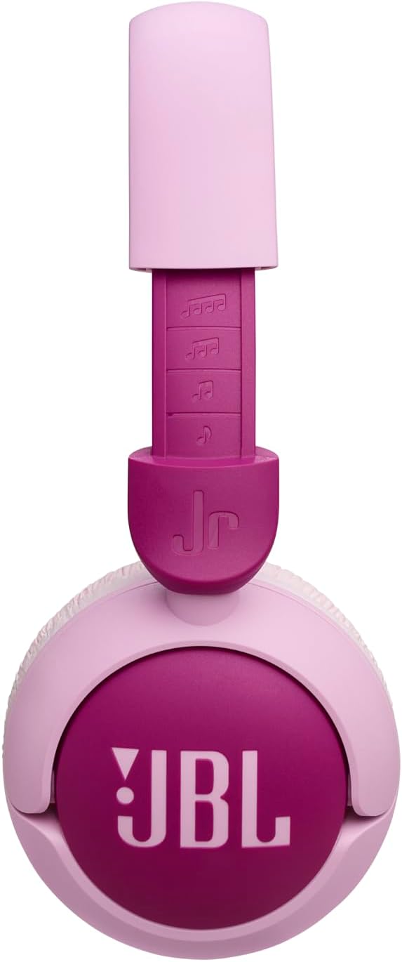 JBL Junior 320 BT, Kabellose On-Ear Bluetooth-Kopfhörer mit eingebautem Mikrofon für Kinder, 50 h Wi