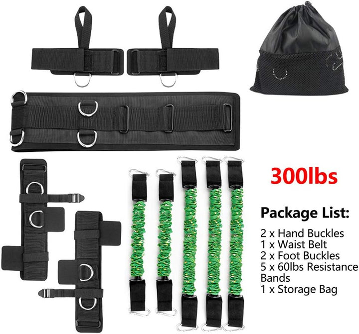 Sfeexun Boxen Expander Resistance Bands Set: Boxing Gummibänder Expander Fitness Band Gummibänder Fi