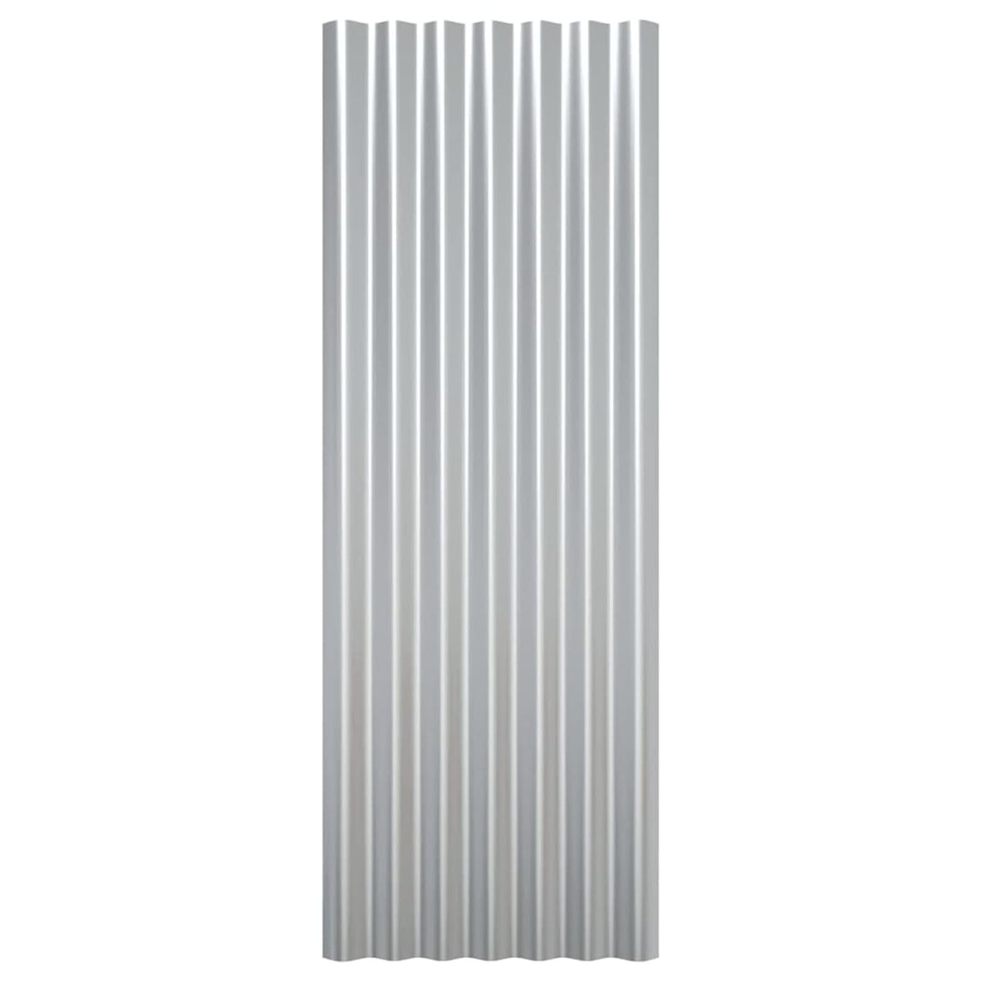 Yolola Trapezblech 12 x Dachbleche Trapezblech Trapezbleche Profilblech Wellblechdach 100 x 36 cm Tr