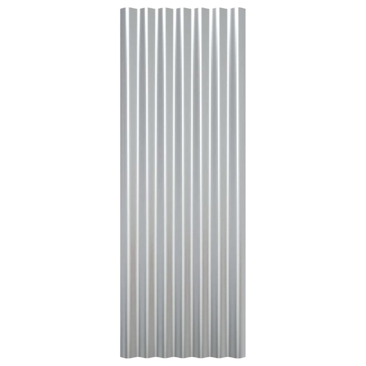 Yolola Trapezblech 12 x Dachbleche Trapezblech Trapezbleche Profilblech Wellblechdach 100 x 36 cm Tr