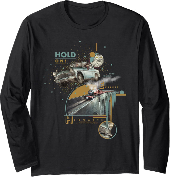 Harry Potter Weasley's Flying Ford Anglia Langarmshirt