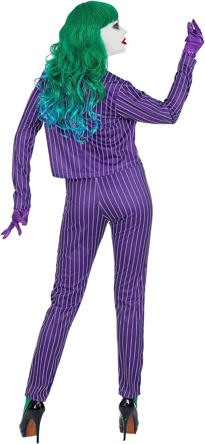"EVIL CLOWN" (jacket with shirt and vest, pants, gloves) - (XL), XL