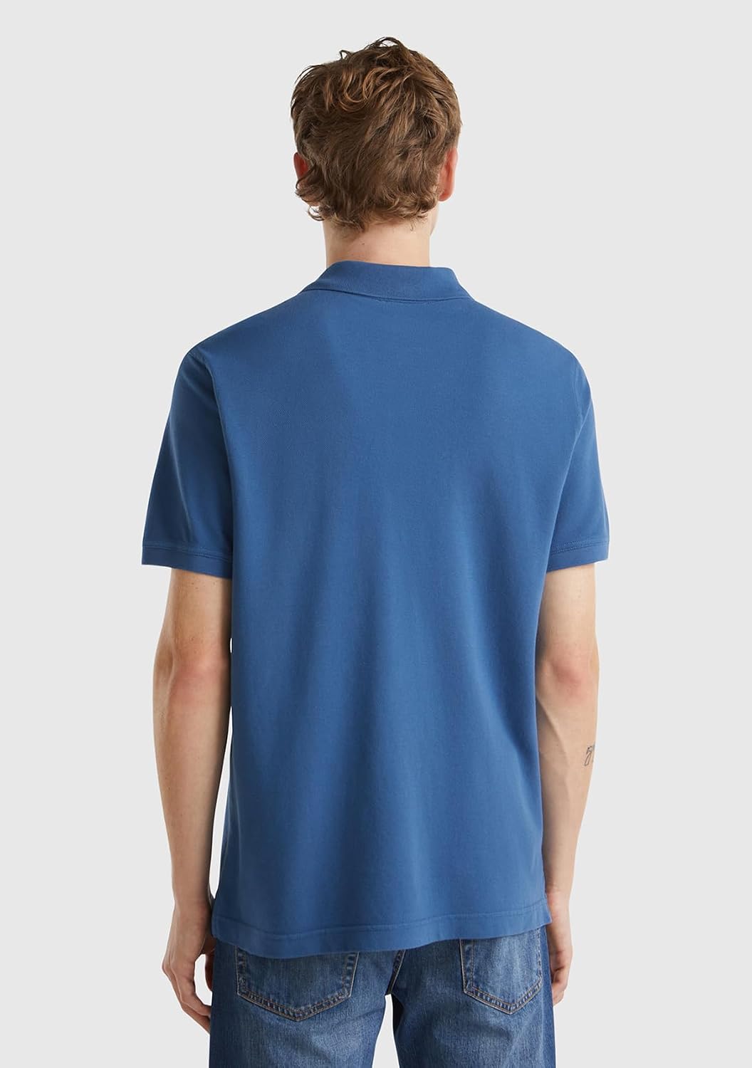 United Colors of Benetton Herren Polohemd XS Blau, XS Blau