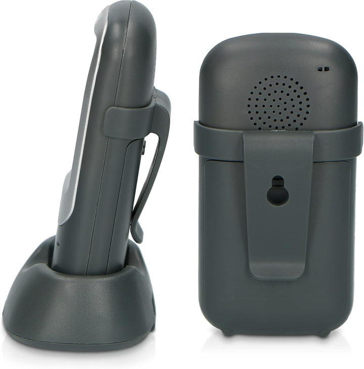 Alecto DBX68GS - Babyphone - Babyfon mit 1km Reichweite - Wiederaufladbare Eltern-Baby-Einheit - Tou